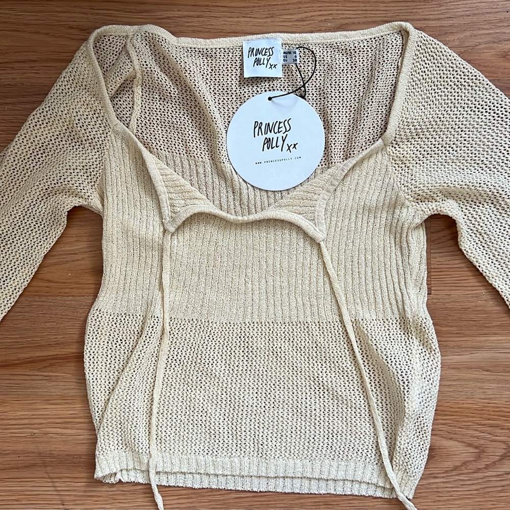 Princess Polly long sleeve knit top